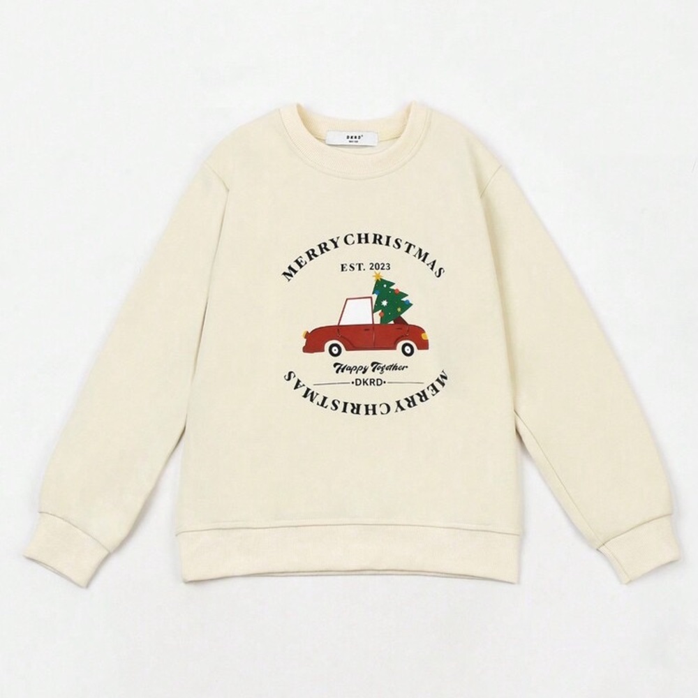 Merry Christmas Cream Sweater